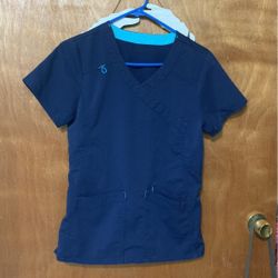  Scrub, Navy Blue 