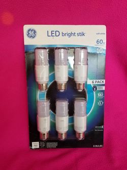 LED bright stik 6 BULBS