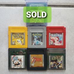 Pokemon Nintendo Gameboy 