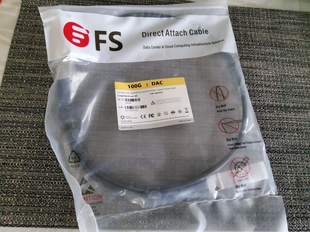 New 3ft Dac Cable