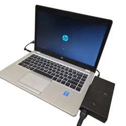 HP EliteBook Folio 9480M (contact info removed) 32GB NVMe 12GB Ram Win 11 Tested Good