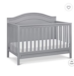 Crib, Mattress, Dresser And Changing Table