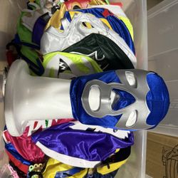 Lucha Libre Wrestling face masks lot kids and adult sizes 