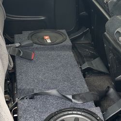 Subs/Speakers And Amp System For Truck 