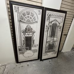 Framed Art work 