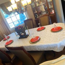 Dining Set And China Cabinet 
