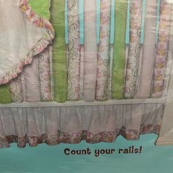 Brand New Wonder Bumpers Vertical Crib Safety Liners 