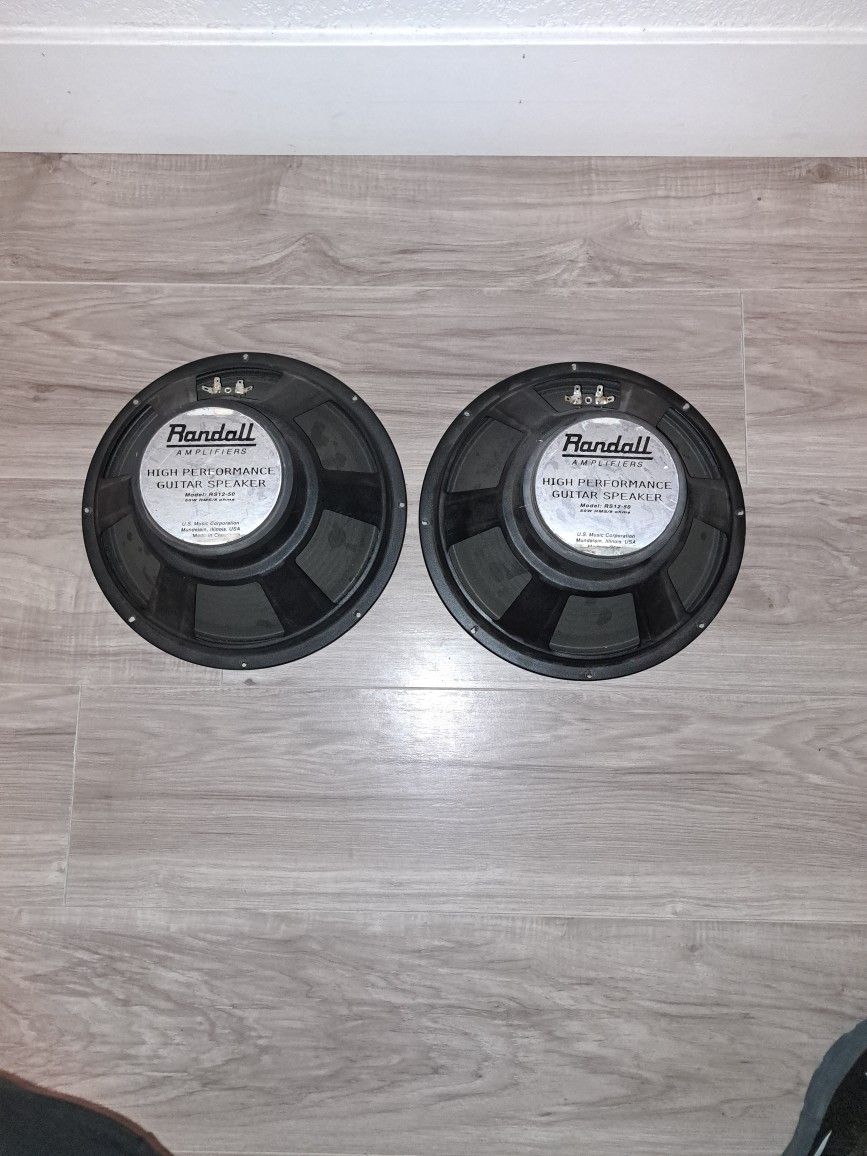 Randall RS 12-50 Guitar Speakers