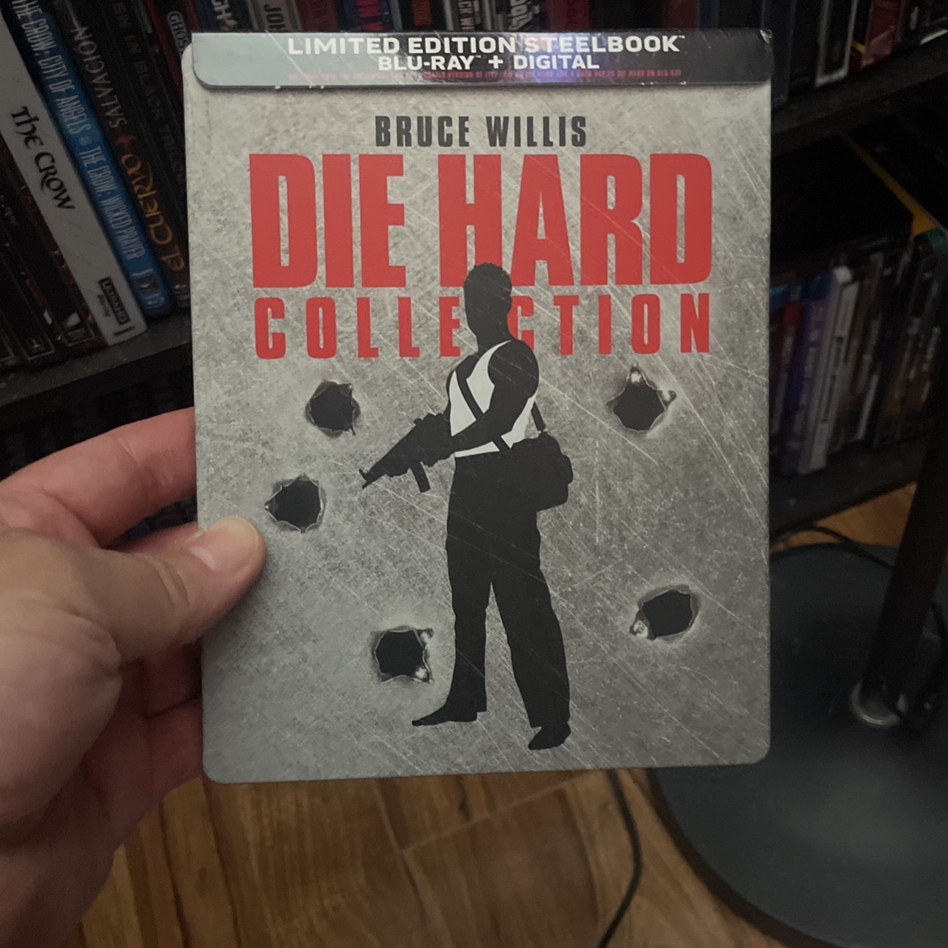 Die Hard Collection (Blu-ray, 2018, 5-Disc Set, OOP Steelbook, No Digital)