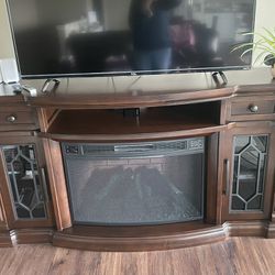 Members Mark Fireplace/TV Stand