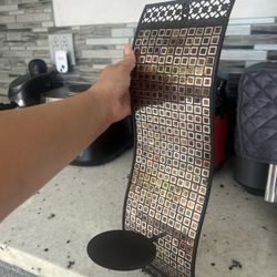 Metal Wall Candle Holder