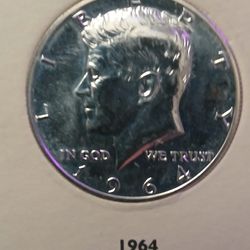 1964 KENNEDY  PROOF  ( P ) HALF DOLLAR 