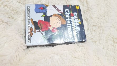 A charlie brown christmas playing cards