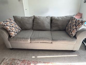 grey couch for sale