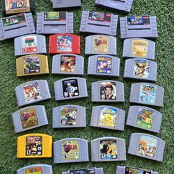 Nintendo 64, Super Nintendo, N64, SNES, Donkey Kong, Super Mario, Zelda, Star Wars, Yoshi 