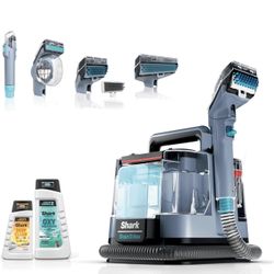 Shark StainStriker Portable Carpet Upholstery & Area Rug Cleaner, Stain & Odor Remover, Perfect for Car Interiors, Nordic Blue, PX202BRN