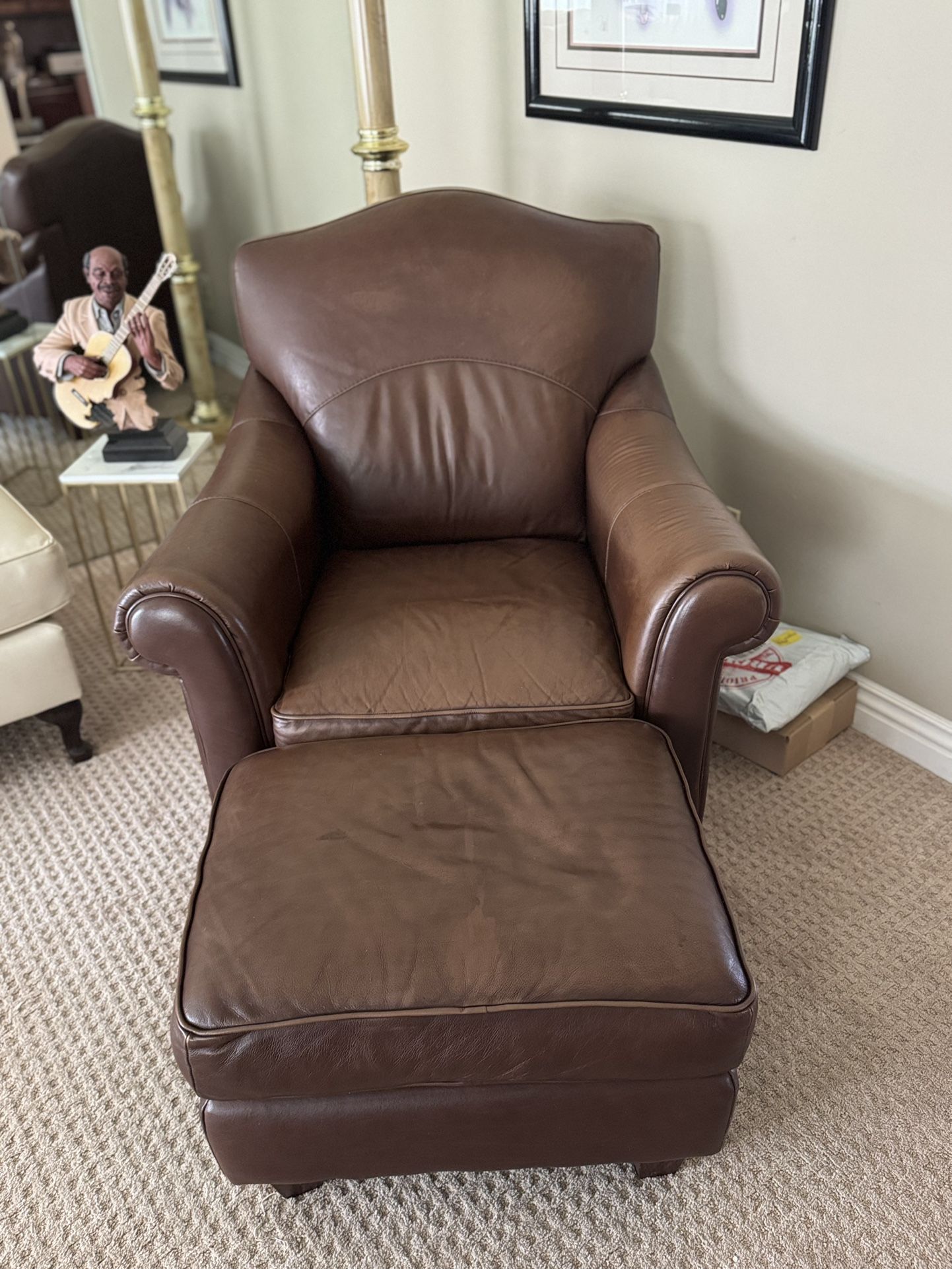 Lazy Chair And Ottoman