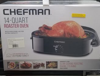 Roaster Oven 14 Quart By Chefman. Original Box 