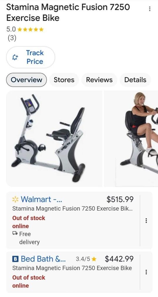 Stationary Exercise Bike