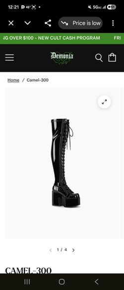 Domina THIGH high Boot