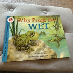 Why frogs are wet