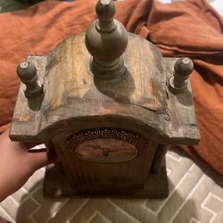 Vintage Clock ( Brown)