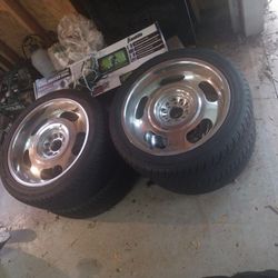 20" Rally Rims W/ Tires