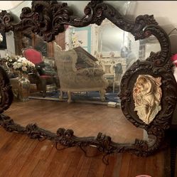 Antique Mirror For Sale 