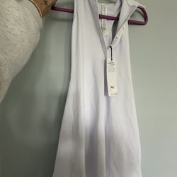 Alo yoga white tennis dress