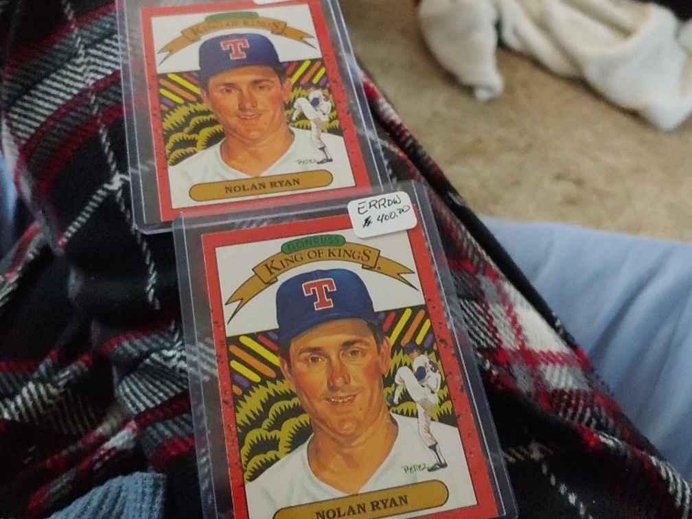1989 Dunruss Nolan Ryan Errow Cards