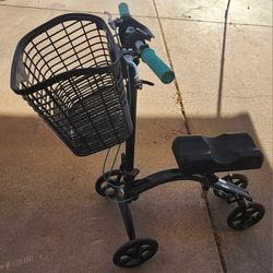 Knee Scooter With Basket