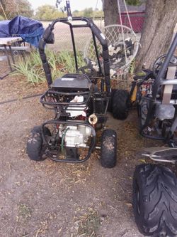 Go-kart, single sitter.
