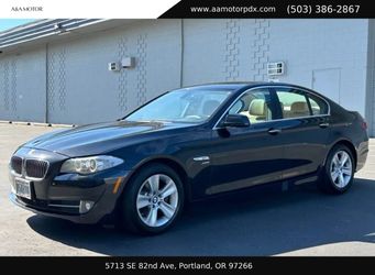 2012 BMW 5 Series
