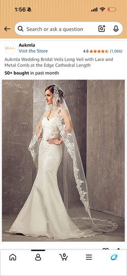 Never Used Wedding Veil