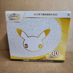 ⭐ New Pokemon 30th Anniversary Elite Trainer Box