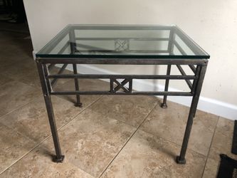Iron End Table