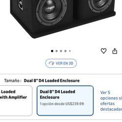 Subwoofers Skar Audio 8”