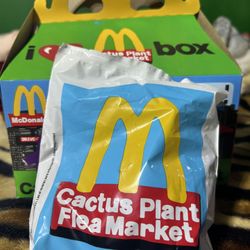McDonald’s X Cactus Plant Flea Market Toy