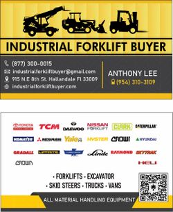 Forklift telehandler
