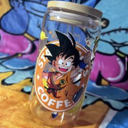New glass Cup With glass Straw