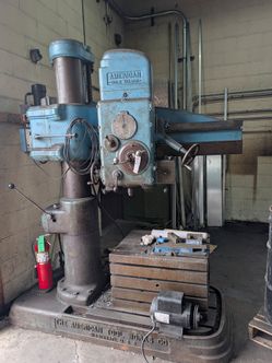 American whole wizard radial drill