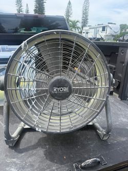 Ryobi Heavy-Duty Floor Fan tool only