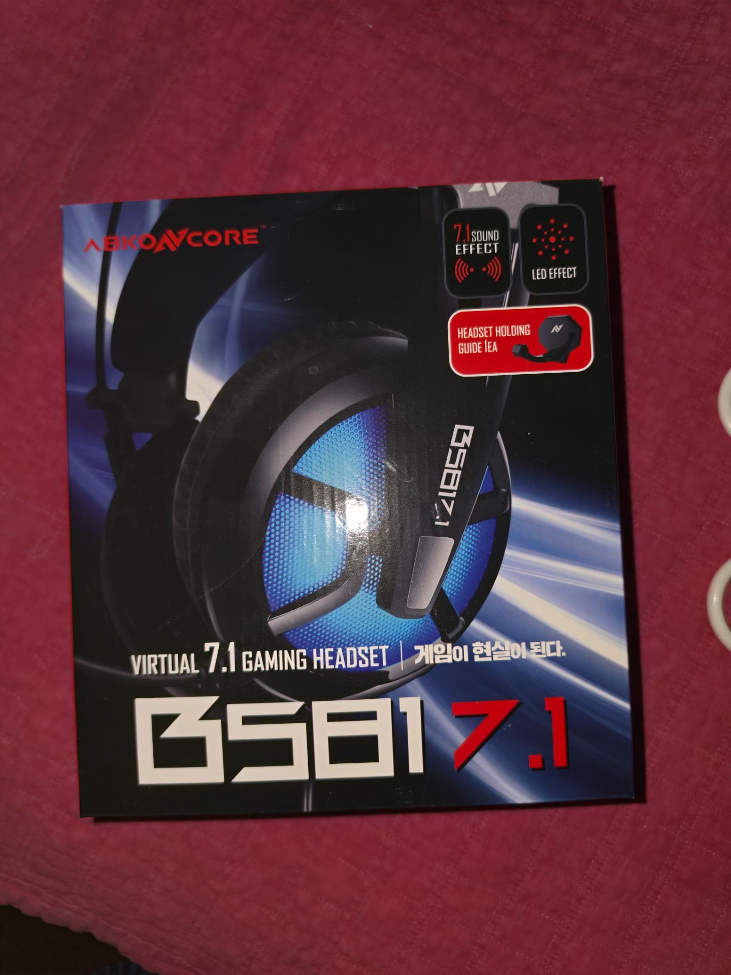 Abkoncore (ABKO) B581 Virtual 7.1 Gaming Headset