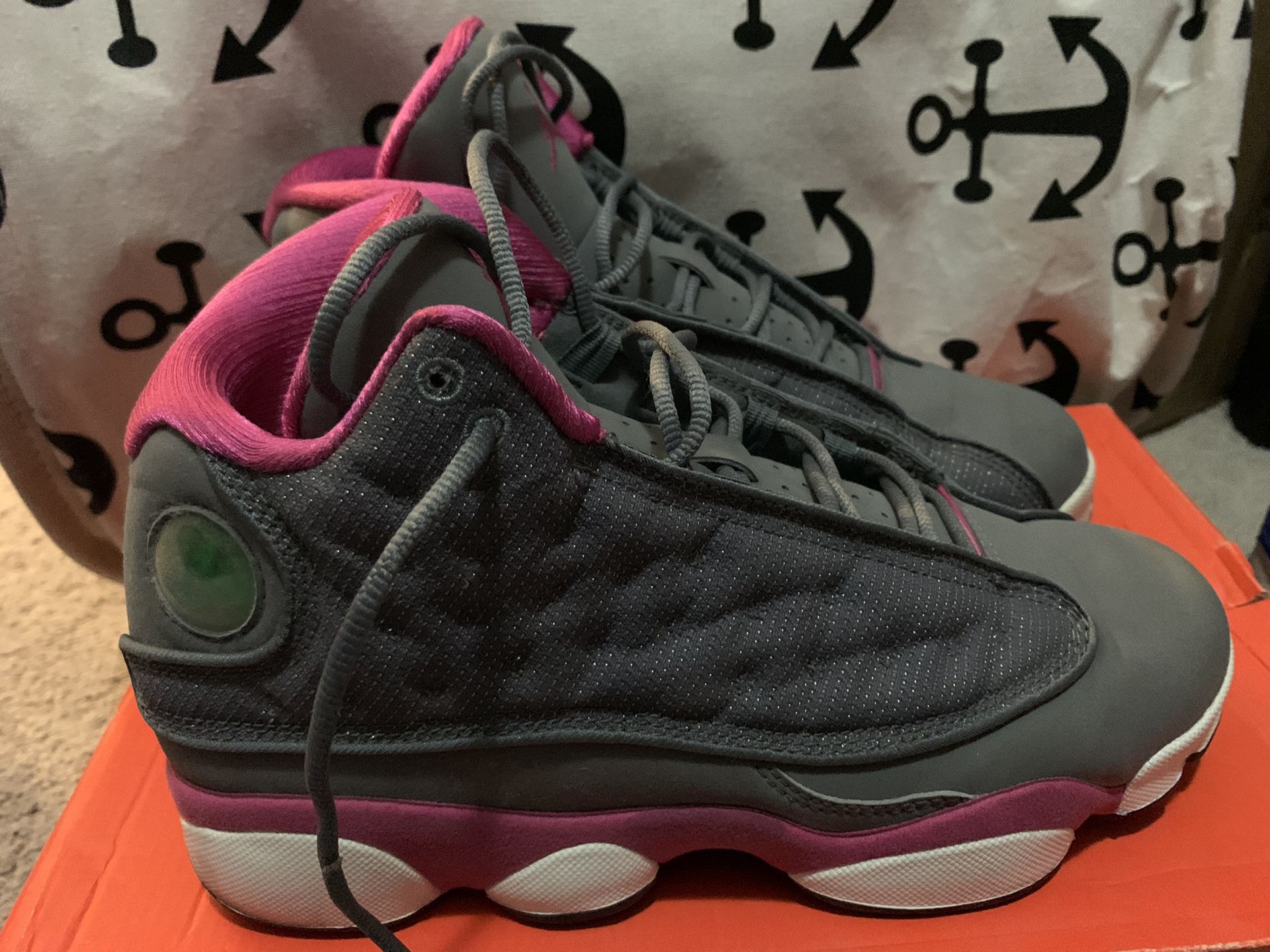 Pink Jordan 13’s size 6.5Y