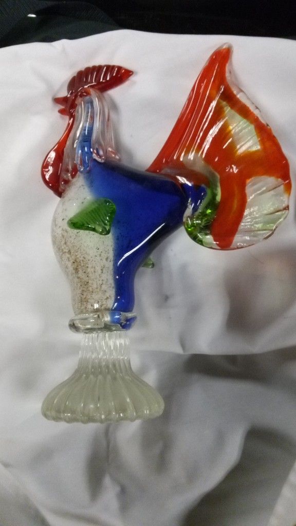 Glass Rooster