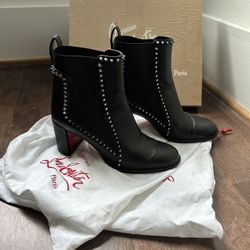 Christian Louboutin Studded Ankle Boots