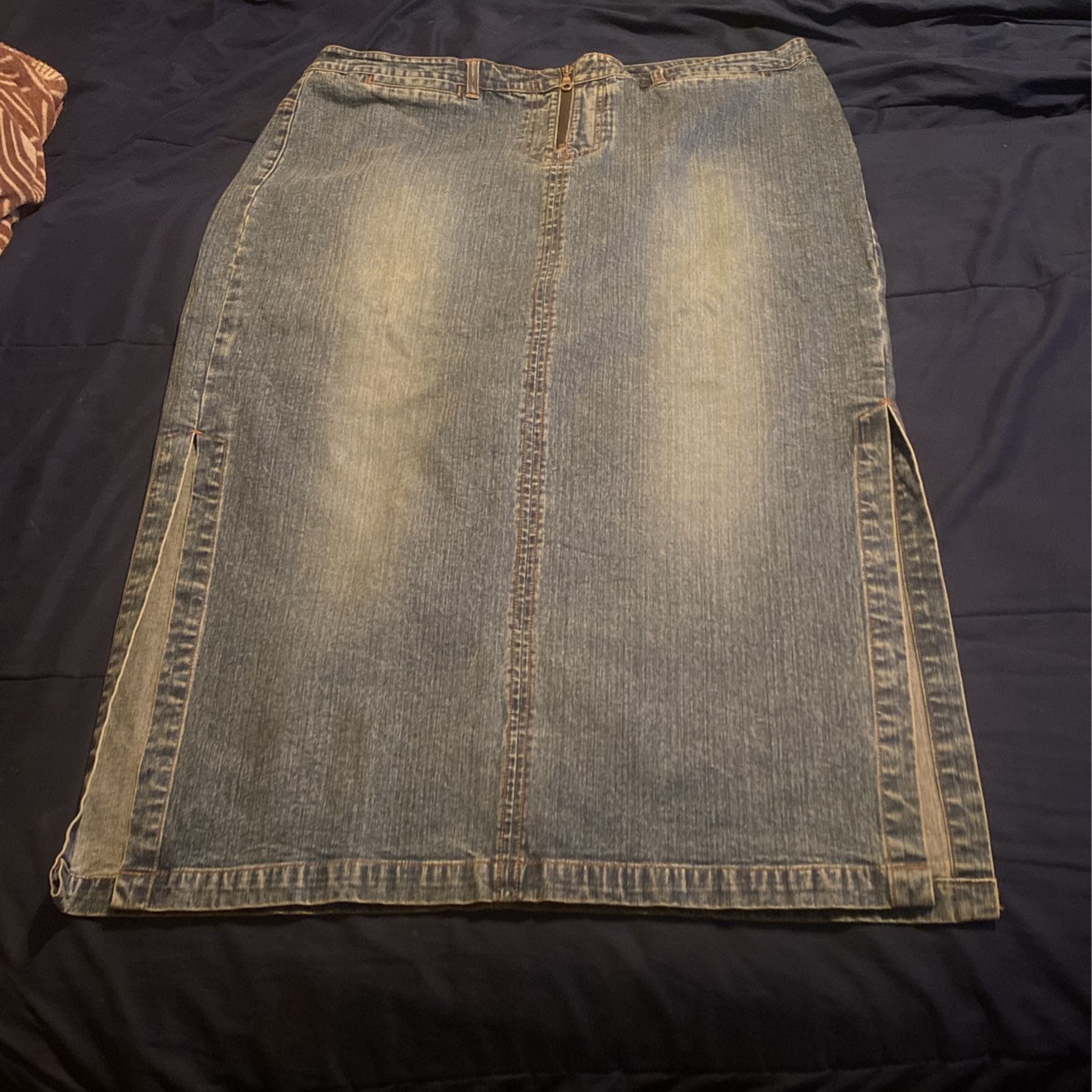 Denim Jean Skirt