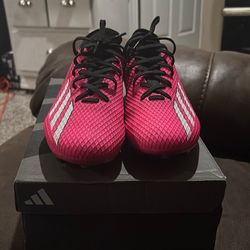 Pink Adidas Cleats