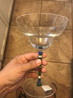 Crate & Barrel Margarita glasses