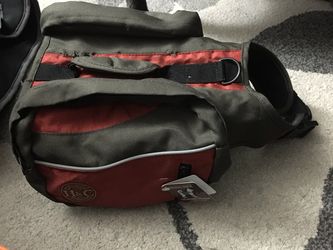 Dog hiking backpack